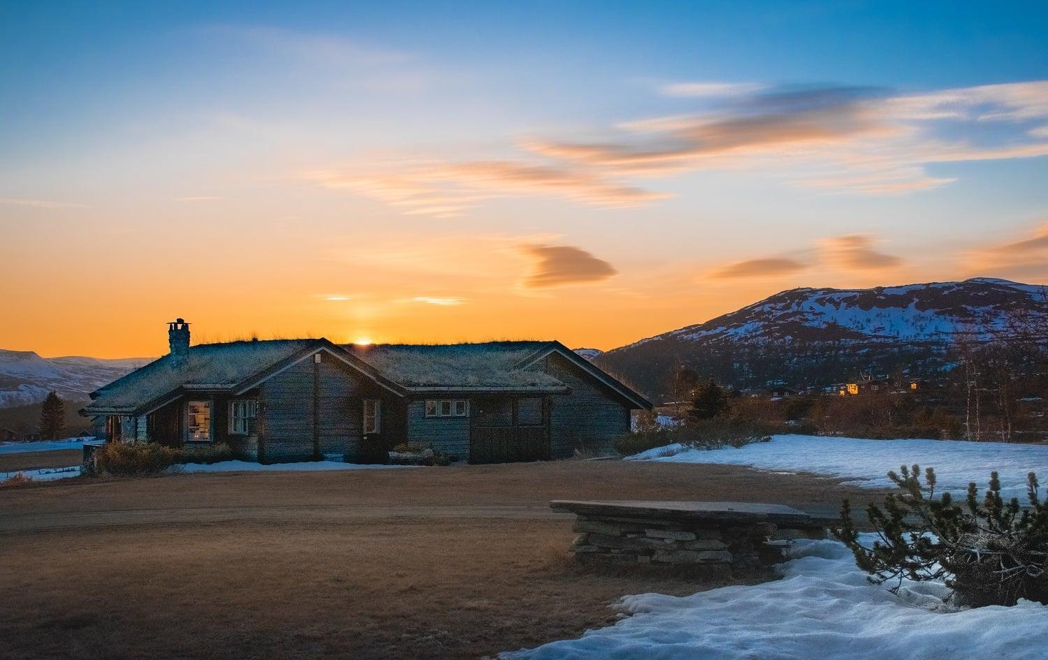 ホテル Hovringen Fjellstue エクステリア 写真